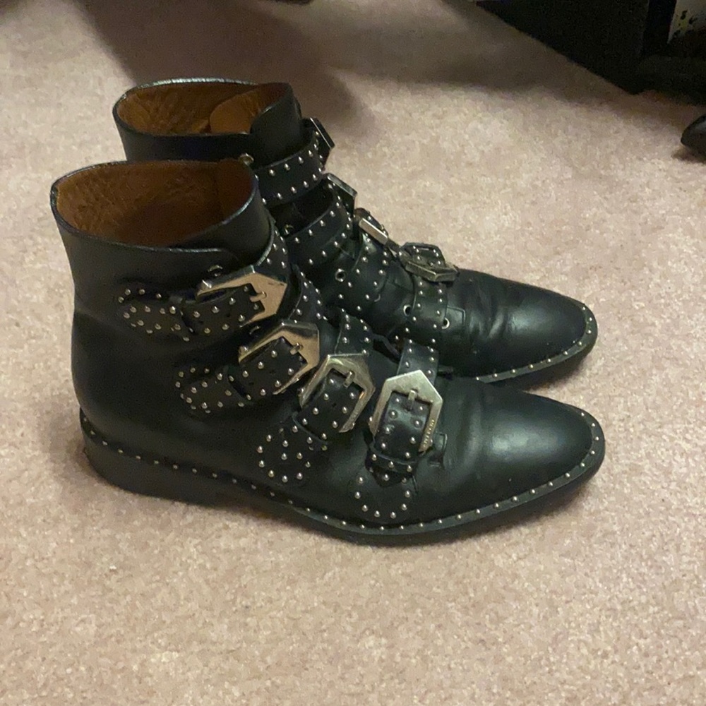Givenchy Paris boots black boots